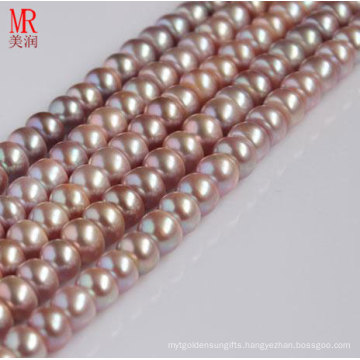 10-11mm Lavender Original Freshwater Pearl Strand